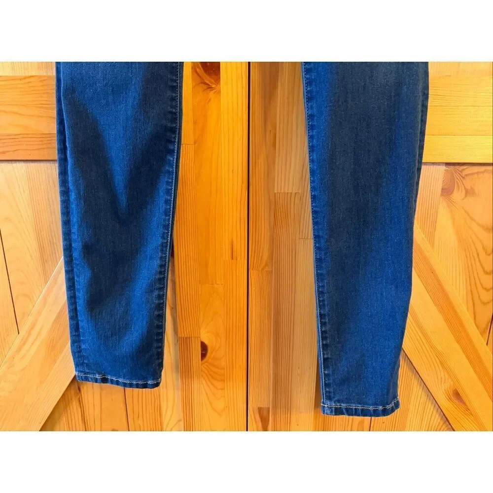 Jacob Davis Women’s Skinny Medium Wash Stretchy Denim Jeans Size 28 (6745)